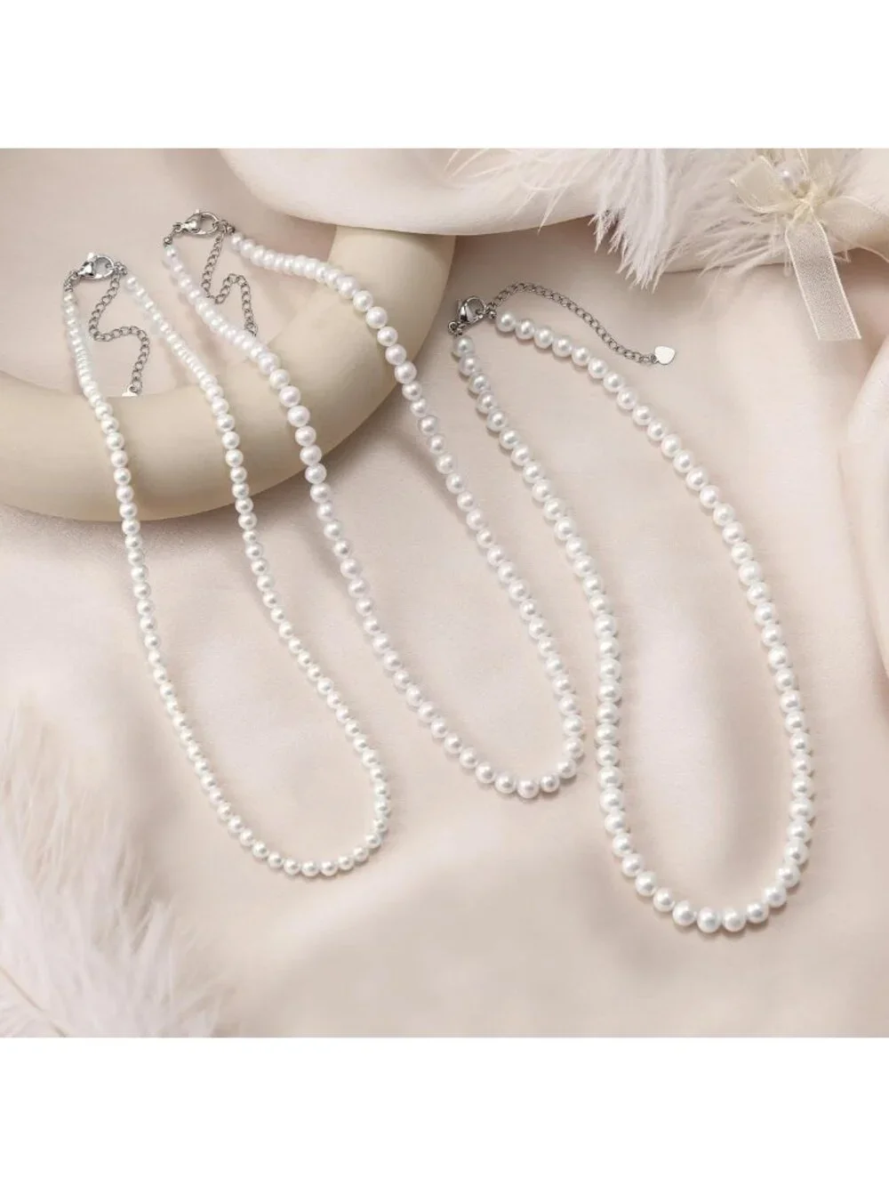 Elegant Freshwater Pearl Choker Necklace for Women - 16